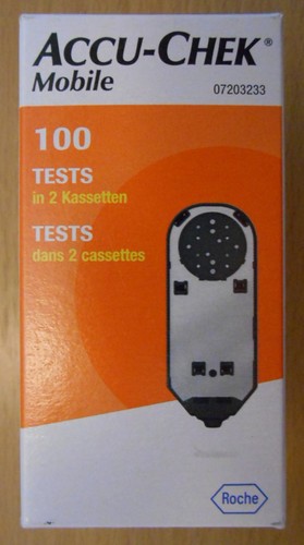 Accu chek mobile 100 tests - accu-chek,